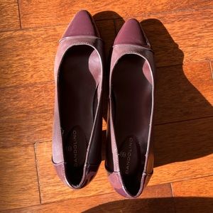 Bandolino, dark purple, size 6.5, brand new